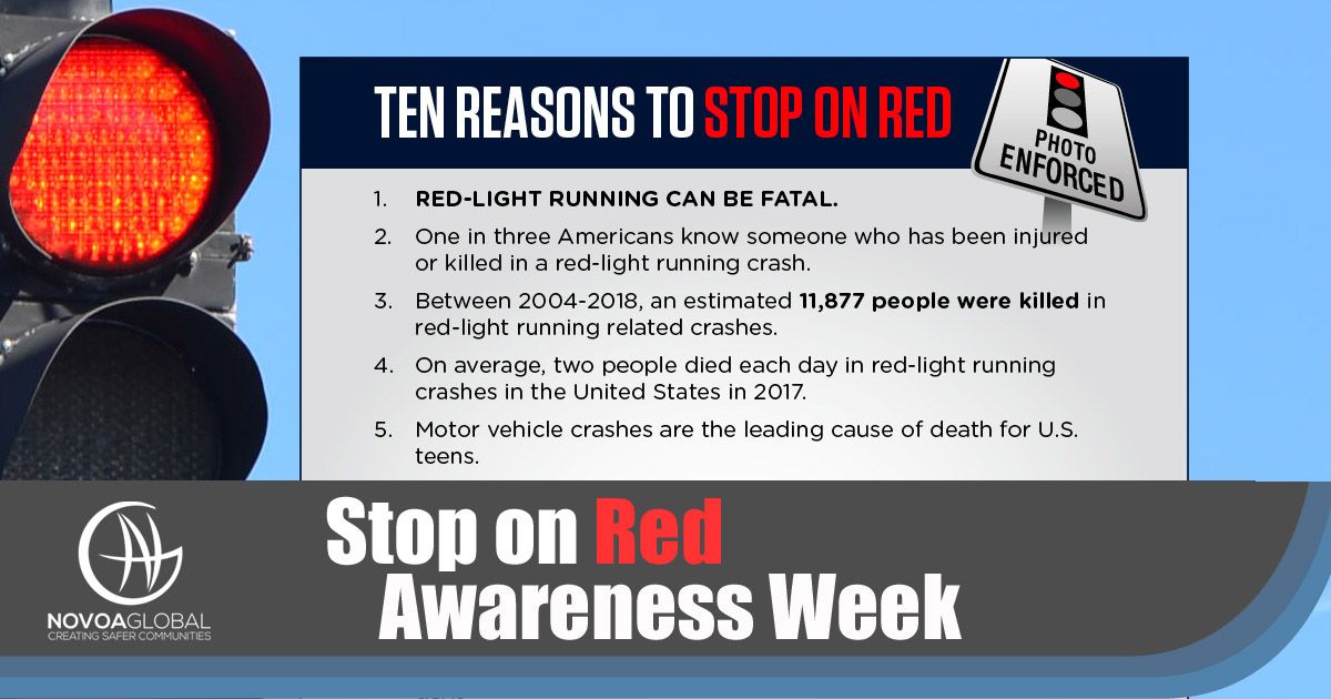 NovoaGlobal® Ten Reasons to Stop On Red